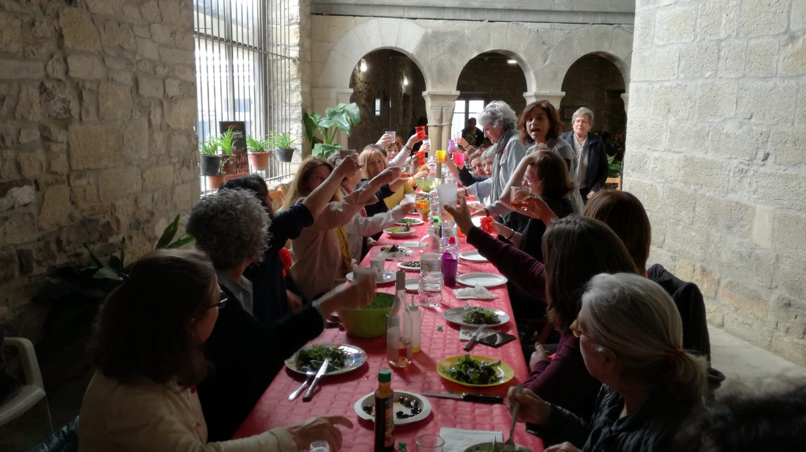 dinant a l'Ermita de la Bovera